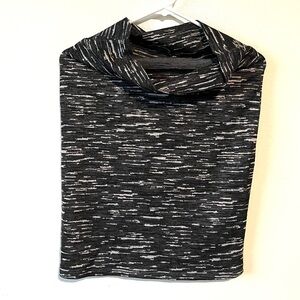 LuLaRoe Black And White Striped Skirt